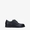Sam Round-toe Leather Shoes 6-8 Years
