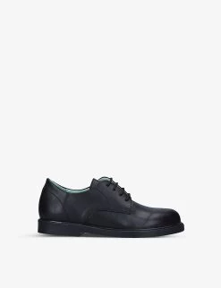Sam Round-toe Leather Shoes 6-8 Years