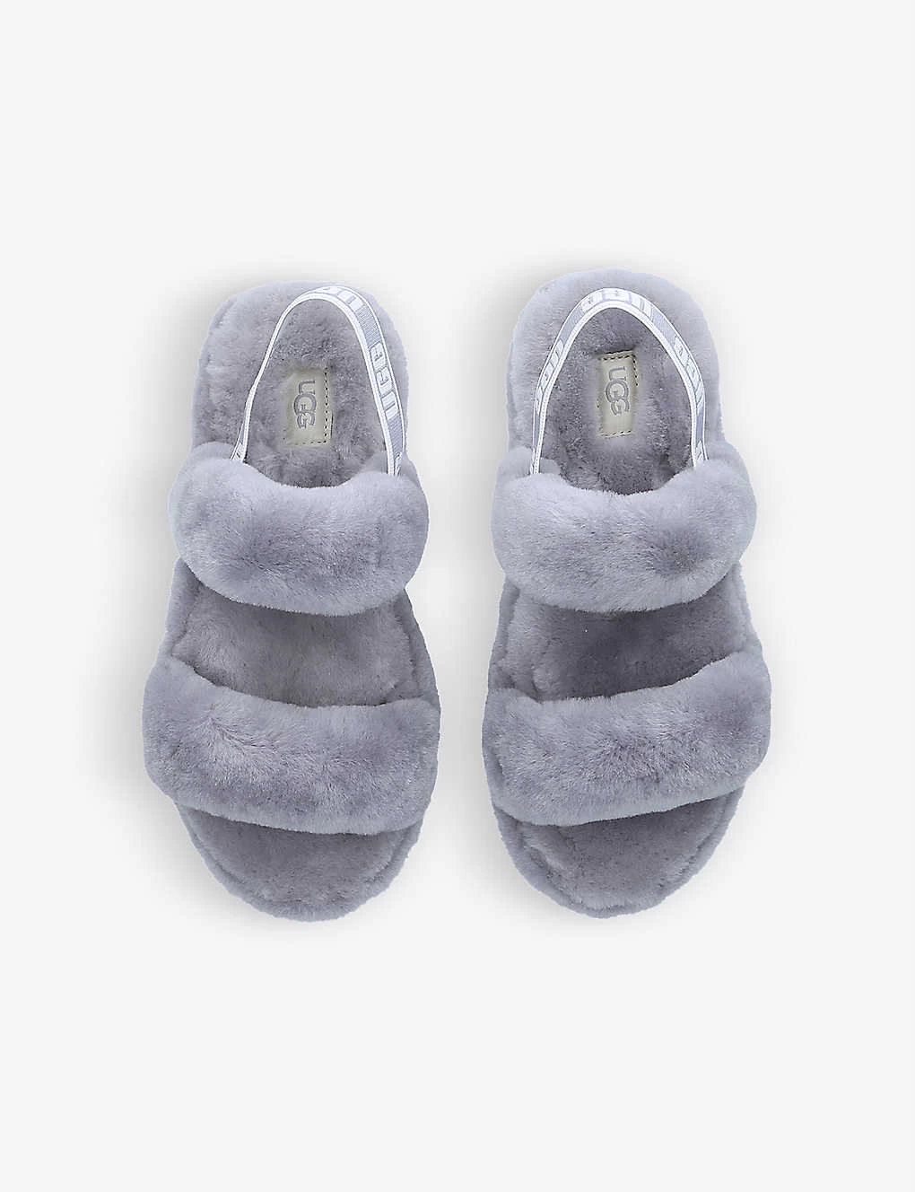 Ugg Oh Yeah Strappy Sheepskin Slides 6-10 Years 2 Ugg Oh Yeah Strappy Sheepskin Slides 6-10 Years - Image 2