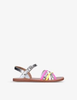 Pom D'Api Plagette Patent-leather Sandal 9-10 Years