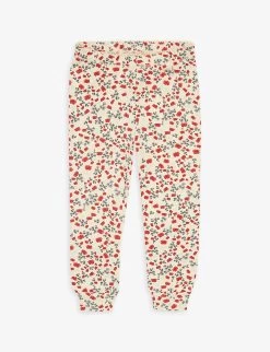 Floral-print Stretch-organic Cotton Leggings 9-24 Months
