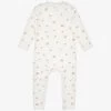 Floral-print Stretch-organic Cotton Babygrow 9-12 Months
