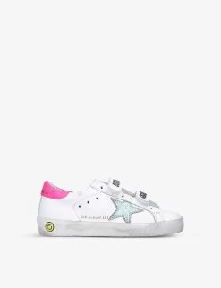 Golden Goose Old School Low-top Leather Trainers 6-9 Years