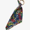 Etta Loves X Keith Haring Brazil Organic-cotton Muslin Baby Comforter And Teething Ring