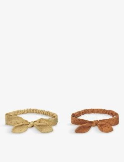 Liewood Henry Pack-of-two Organic-cotton Headbands