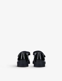 Celine Patent-leather School Shoes -Kid Couture R03940087 BLACK ALT03