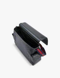 Gucci Monogram-print Coated-canvas Changing Bag -Kid Couture R03941297 BLACKGREY ALT03