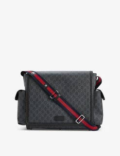 Gucci Monogram-print Coated-canvas Changing Bag