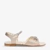 Gucci Aisha Metallic Leather Sandals 5-9 Years
