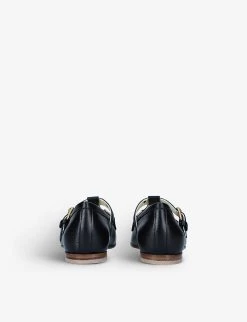 Gucci Horsebit-detail Leather Loafers 1-4 Years -Kid Couture R03942275 BLACK ALT03