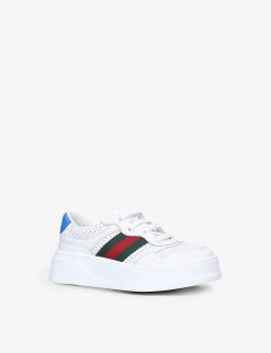 Gucci Chunky B Logo-printed Leather Low-top Trainers 7 Gucci Chunky B Logo-printed Leather Low-top Trainers -Kid Couture R03942282 WHITECOMB ALT02