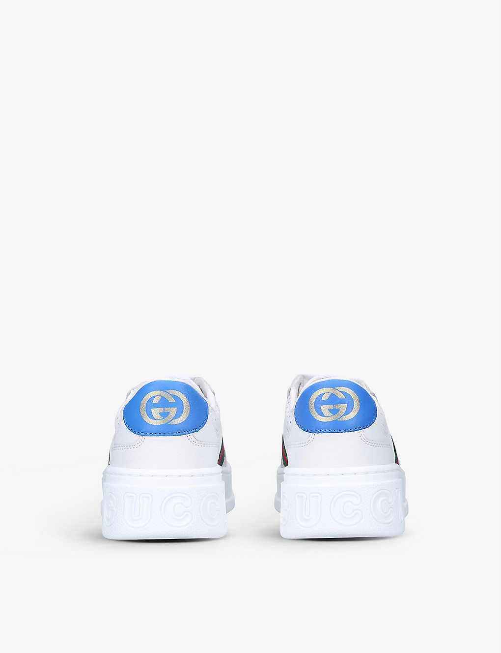 Gucci Chunky B Logo-printed Leather Low-top Trainers 4 Gucci Chunky B Logo-printed Leather Low-top Trainers - Image 4