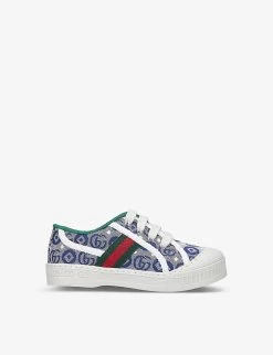 Gucci New Tennis Canvas Trainers 6 Months - 4 Years