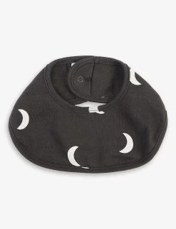 Graphic-print Organic-cotton Bib One Size