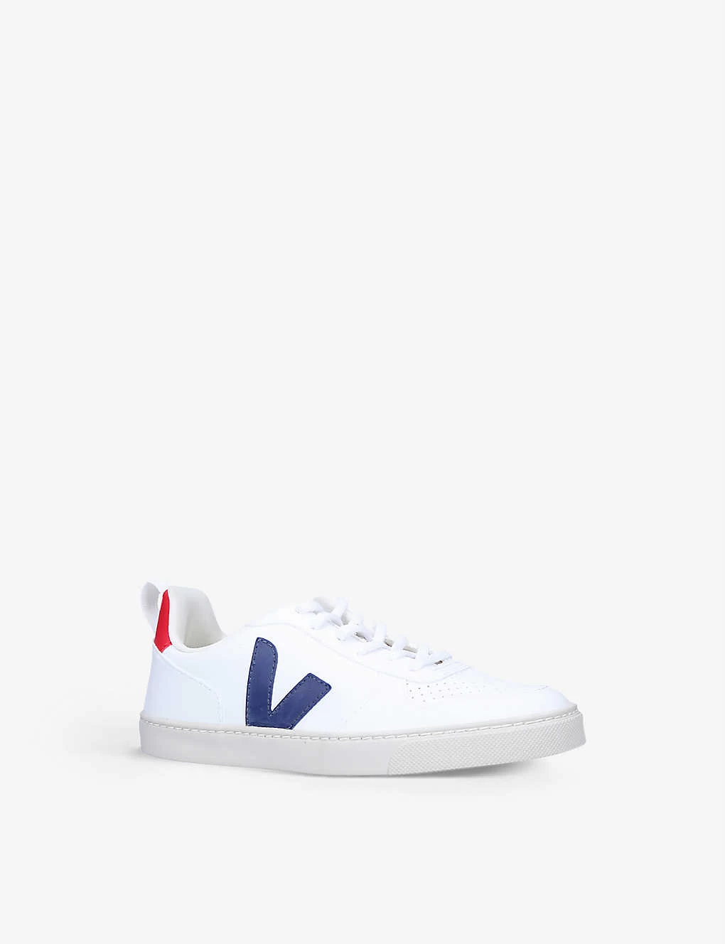 Veja V-10 Leather Low-top Trainers 6-9 Years 3 Veja V-10 Leather Low-top Trainers 6-9 Years - Image 3