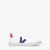 Veja V-10 Leather Low-top Trainers 6-9 Years