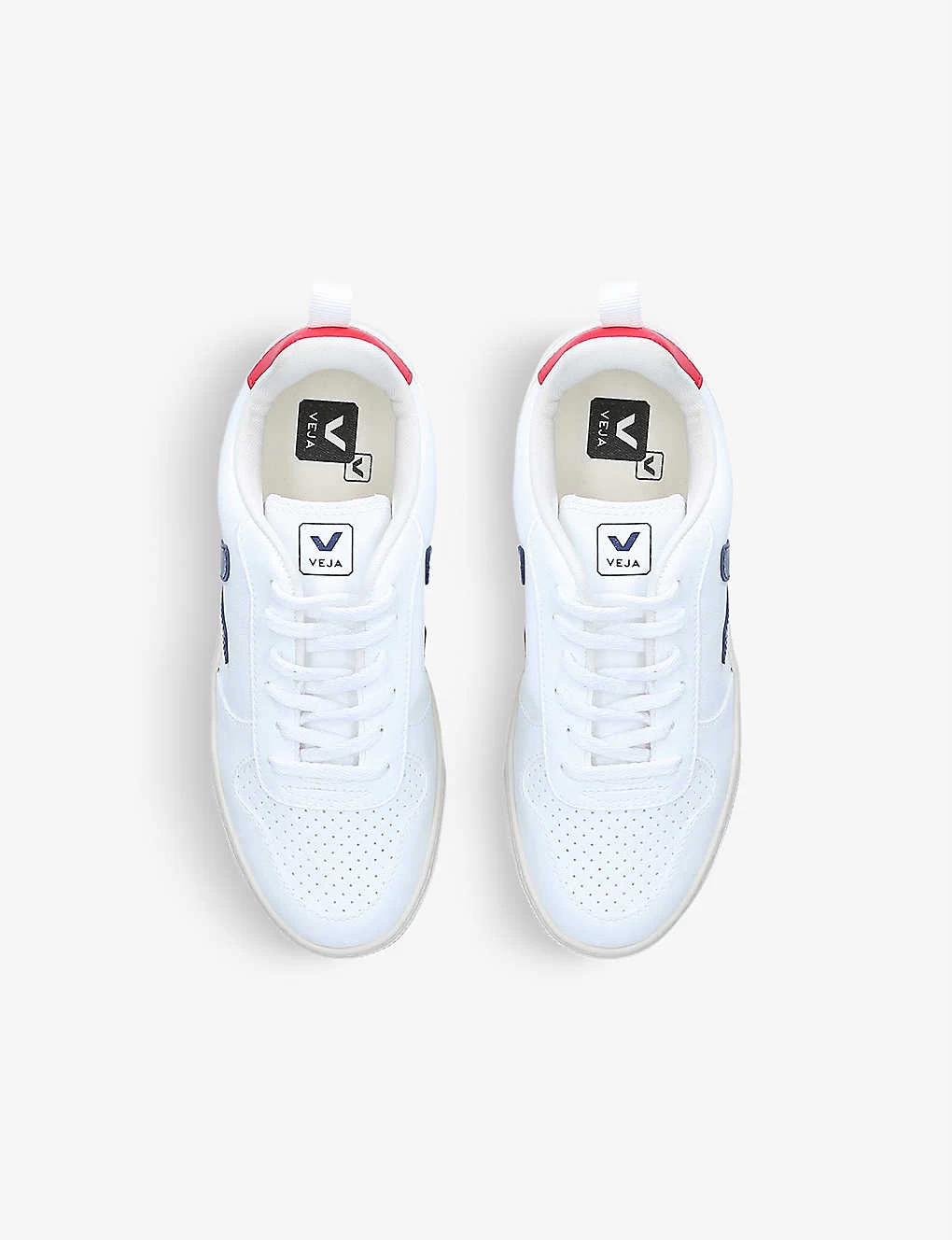 Veja V-10 Leather Low-top Trainers 9-10 Years 2 Veja V-10 Leather Low-top Trainers 9-10 Years - Image 2