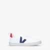 Veja V-10 Leather Low-top Trainers 9-10 Years