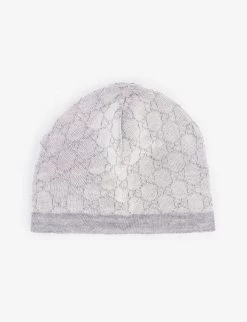 Gucci Monogram-print Wool Beanie 4-12 Years