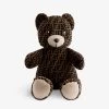 FENDI Bear Logo-intarsia Shearling Soft Toy 62cm