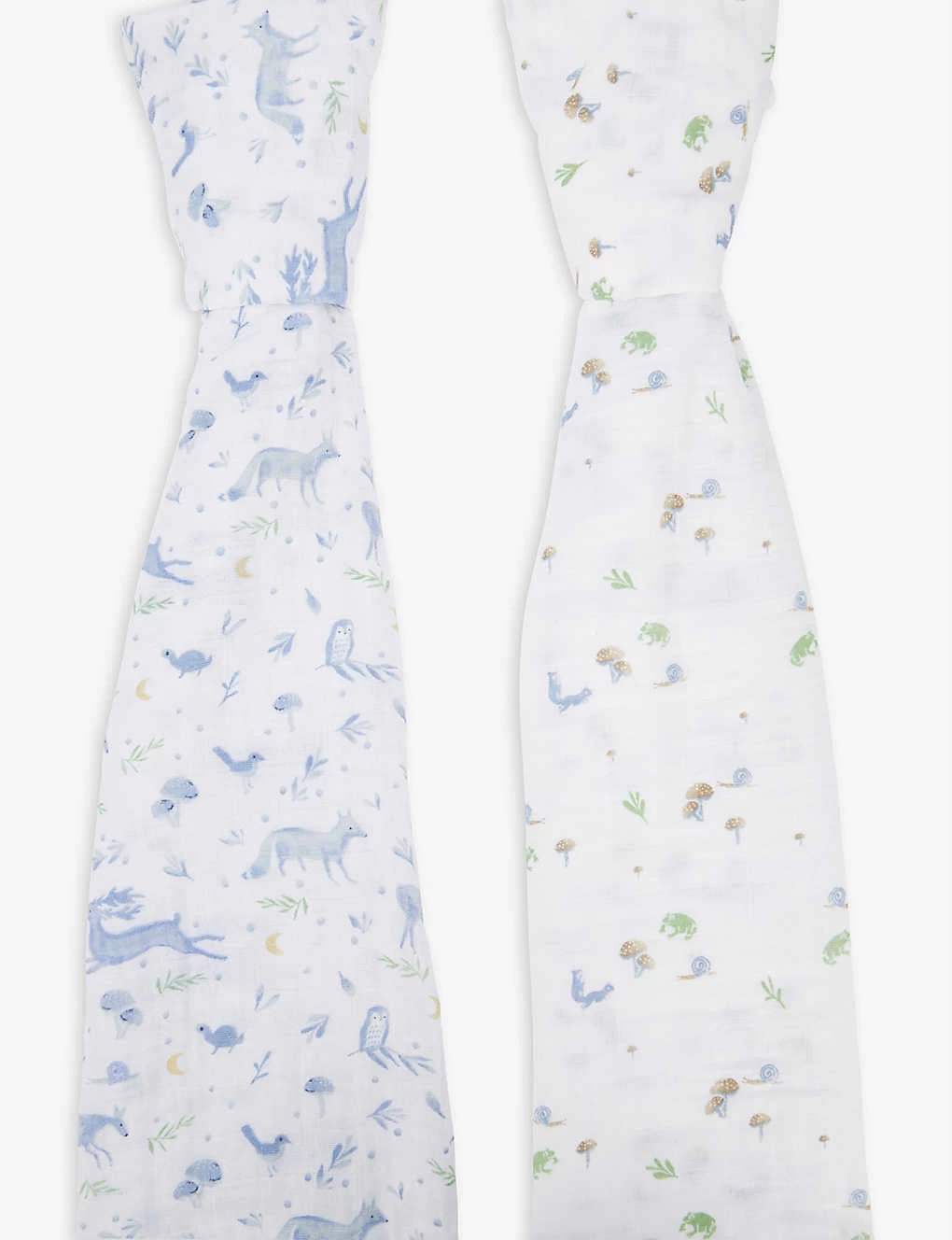 Aden + Anais Outdoors Organic-cotton Swaddles Pack Of Two 2 Aden + Anais Outdoors Organic-cotton Swaddles Pack Of Two - Image 2