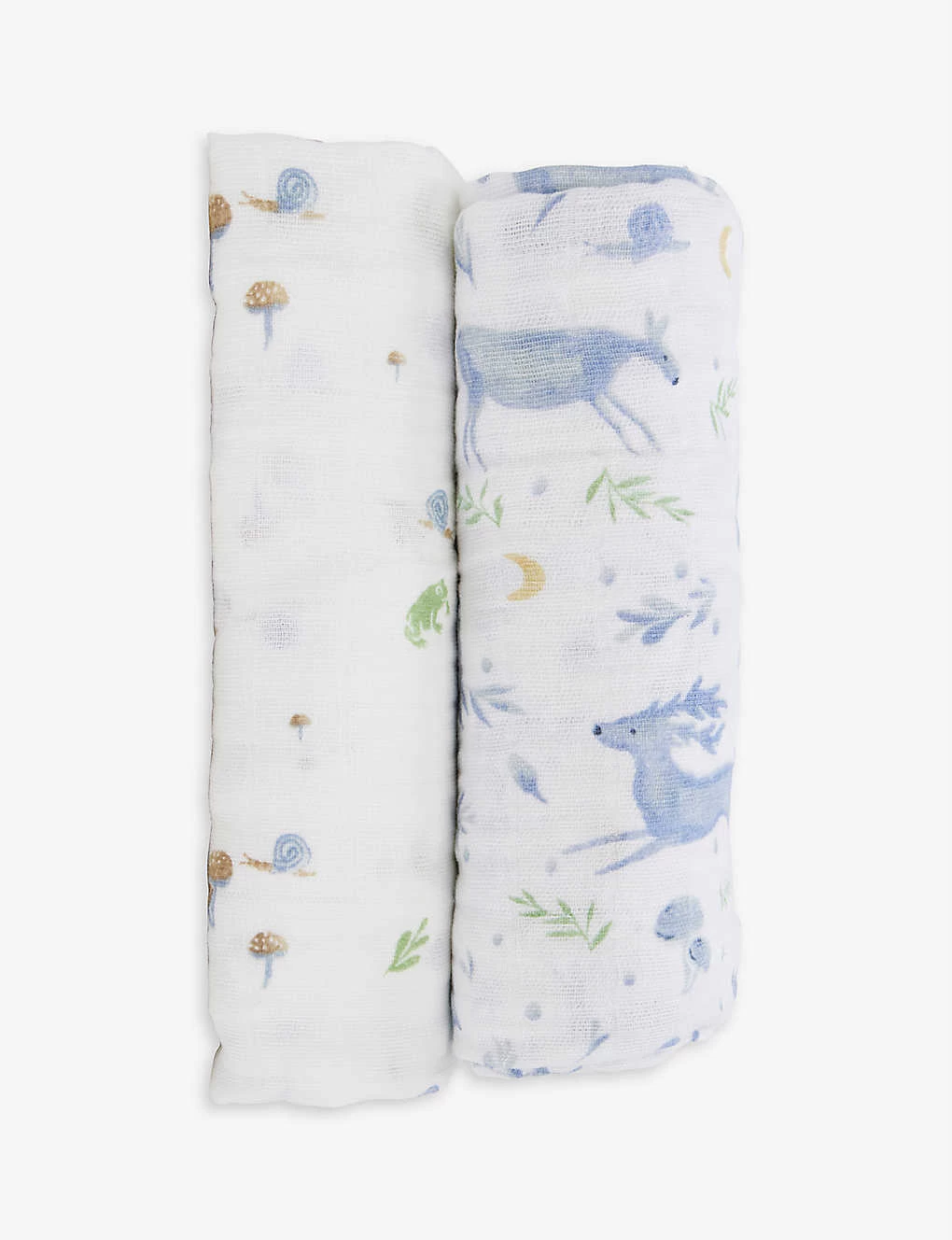 Aden + Anais Outdoors Organic-cotton Swaddles Pack Of Two 3 Aden + Anais Outdoors Organic-cotton Swaddles Pack Of Two - Image 3