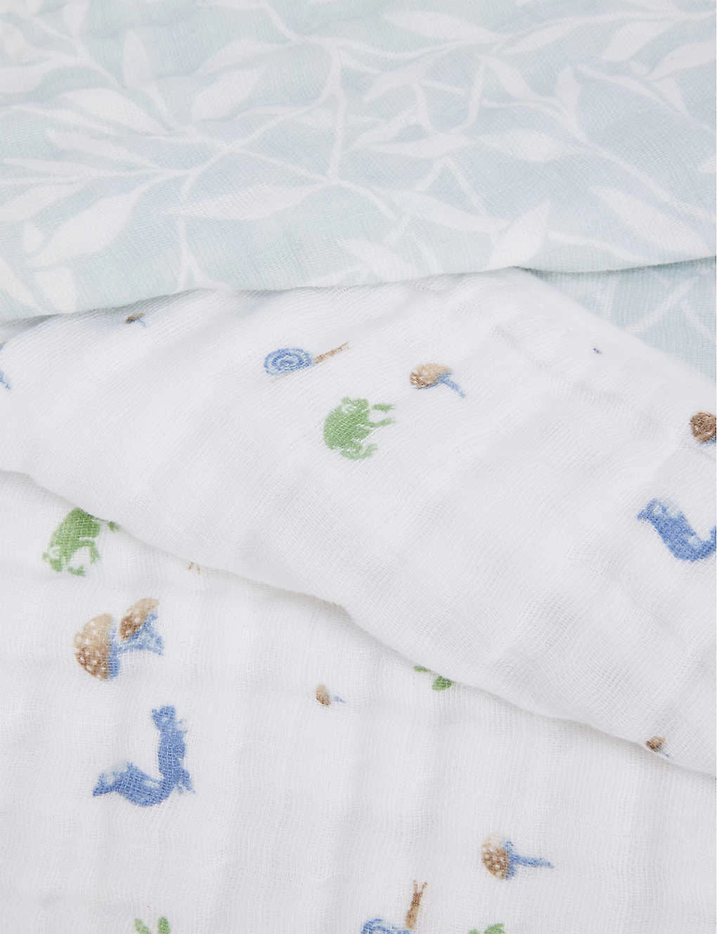 Aden + Anais Outdoors Organic-cotton Bibs Pack Of Two 2 Aden + Anais Outdoors Organic-cotton Bibs Pack Of Two - Image 2