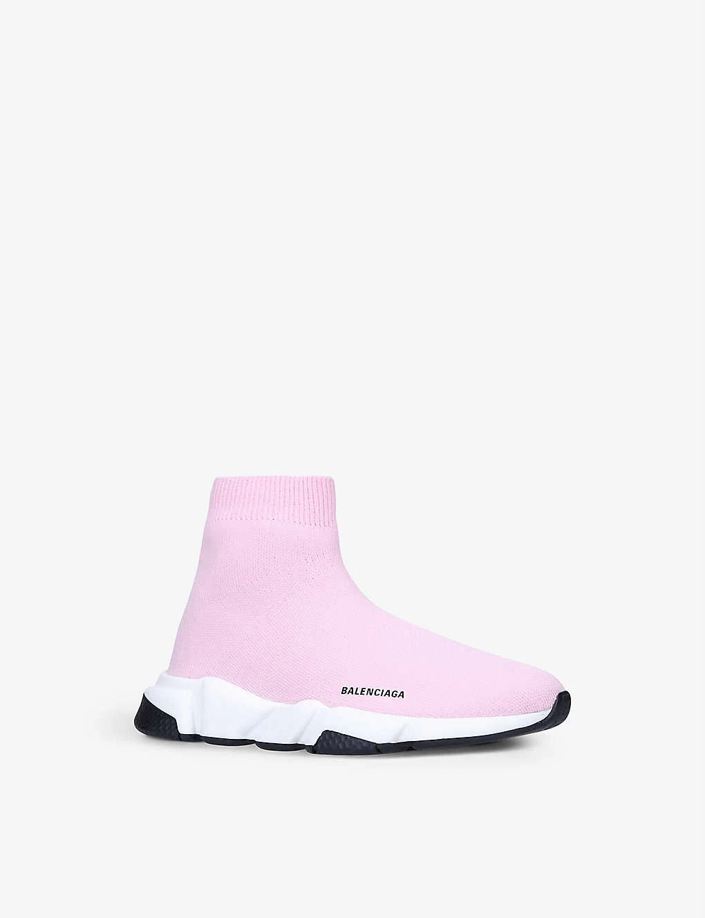 Balenciaga Speed Logo-print Stretch-knit Mid-top Trainers 4-7 Years 3 Balenciaga Speed Logo-print Stretch-knit Mid-top Trainers 4-7 Years - Image 3