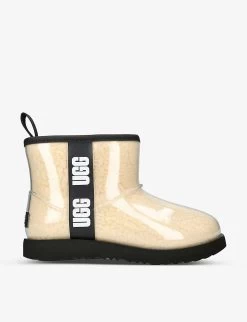Ugg Classic Clear Mini II PVC And Shearling Boots 6-10 Years