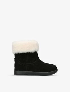 Ugg Jorie II Suede And Sheepskin Boots 2-7 Years