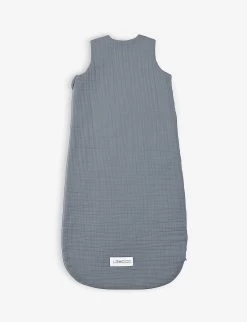 Liewood Flora Organic-cotton Sleeping Bag 0 - 6 Months -Kid Couture R03957098 BLUE ALT02