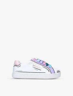 Palm Angels Rainbow-print Leather Trainers 6-10 Years