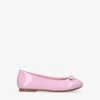 Dolce & Gabbana Vernice DG-logo Patent-leather Ballet Flats 6-10 Years