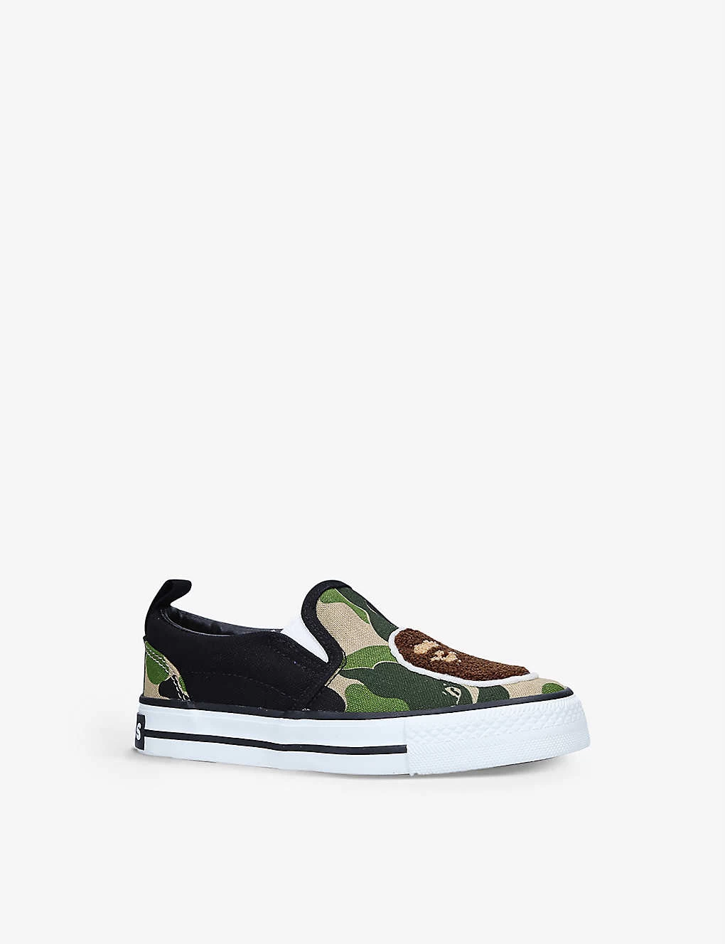 Camo Ape Head Canvas Slip-on Trainers 0-12 Months 3 Camo Ape Head Canvas Slip-on Trainers 0-12 Months - Image 3