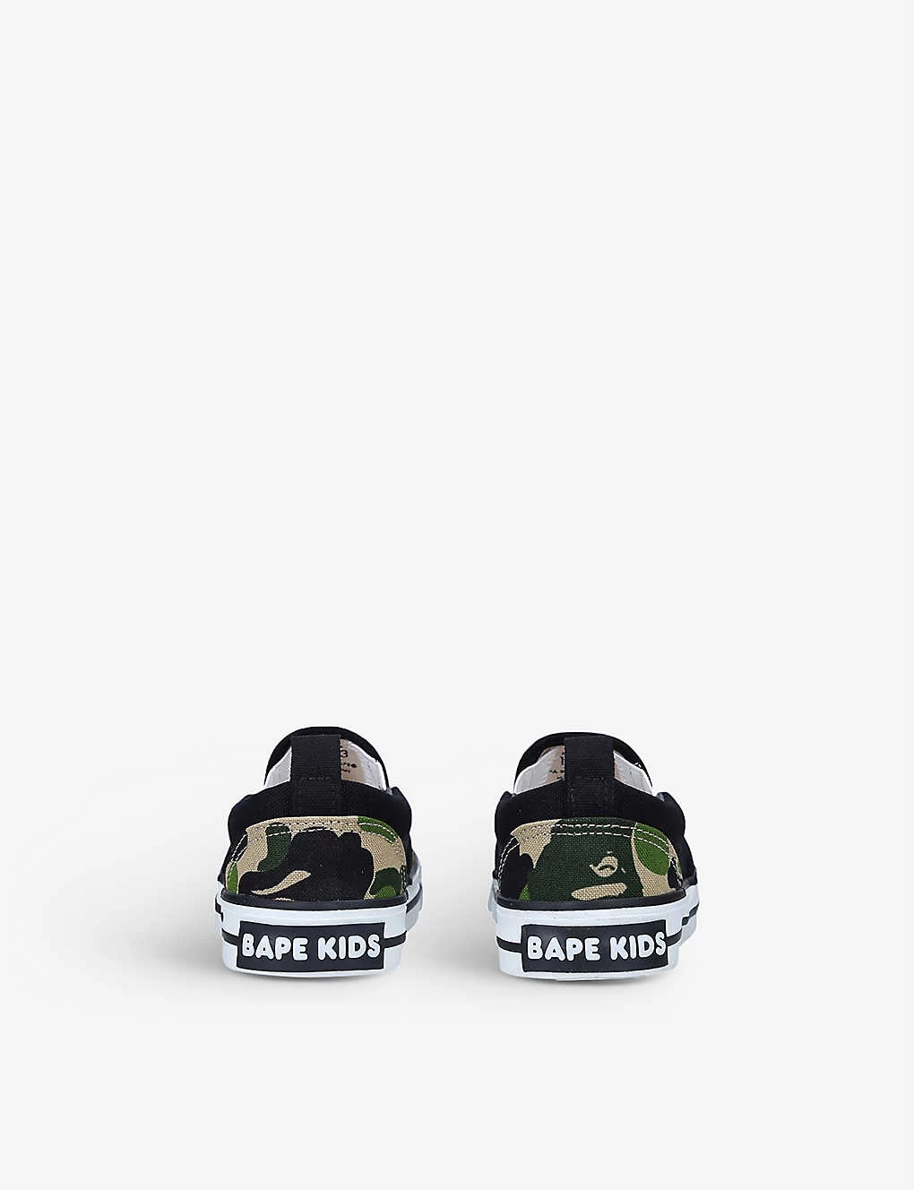 Camo Ape Head Canvas Slip-on Trainers 0-12 Months 4 Camo Ape Head Canvas Slip-on Trainers 0-12 Months - Image 4