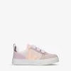 Veja V-10 Leather Low-top Trainers 6-8 Years