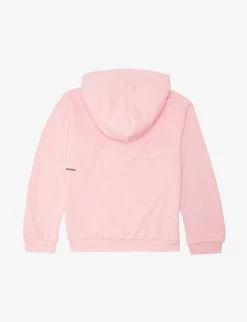 365 Text-print Organic Cotton Hoody 3-12 Years -Kid Couture R03967782 SAKURAPINK ALT02