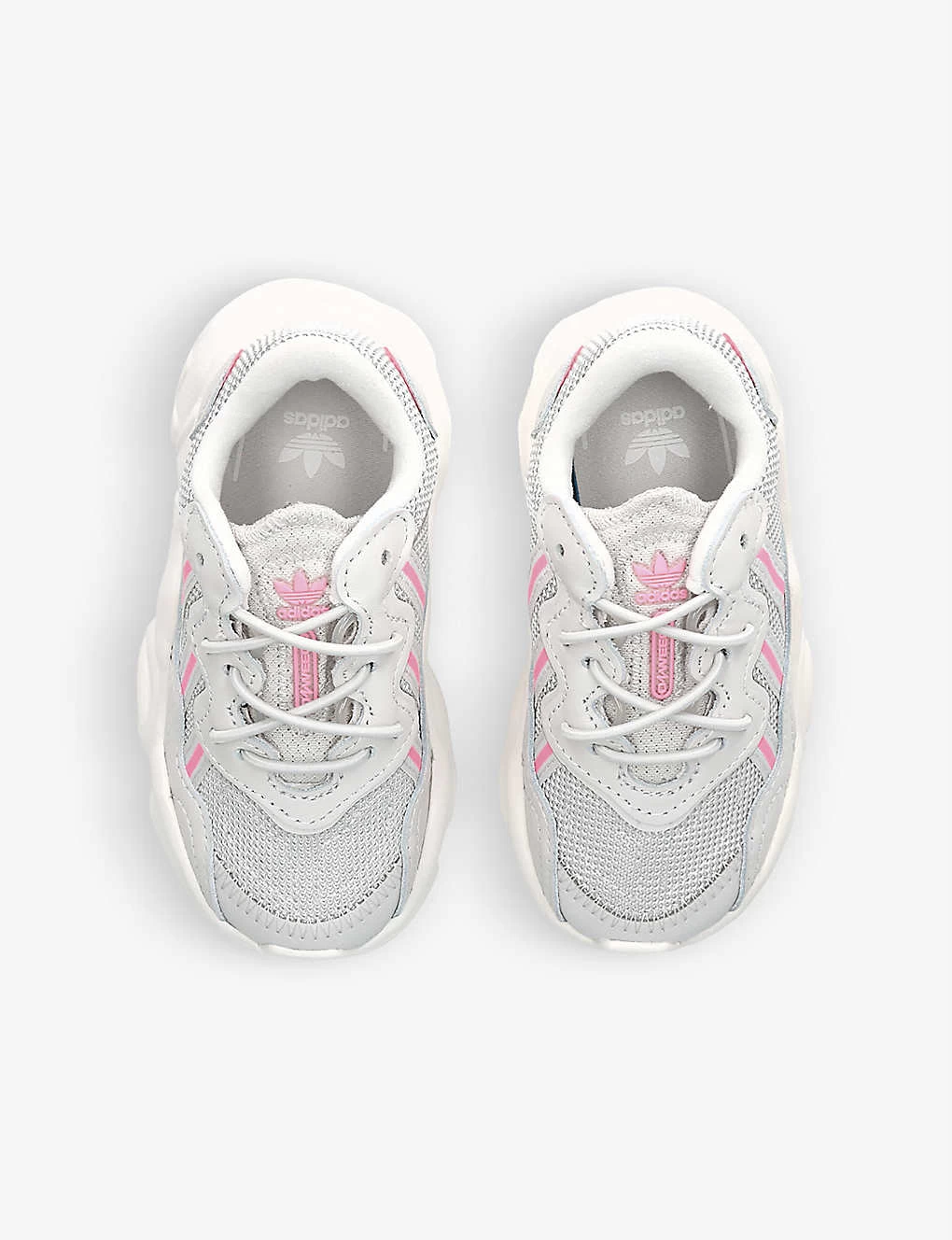 ADIDAS Ozweego Logo-print Mesh And Suede Trainers 2-5 Years 2 ADIDAS Ozweego Logo-print Mesh And Suede Trainers 2-5 Years - Image 2