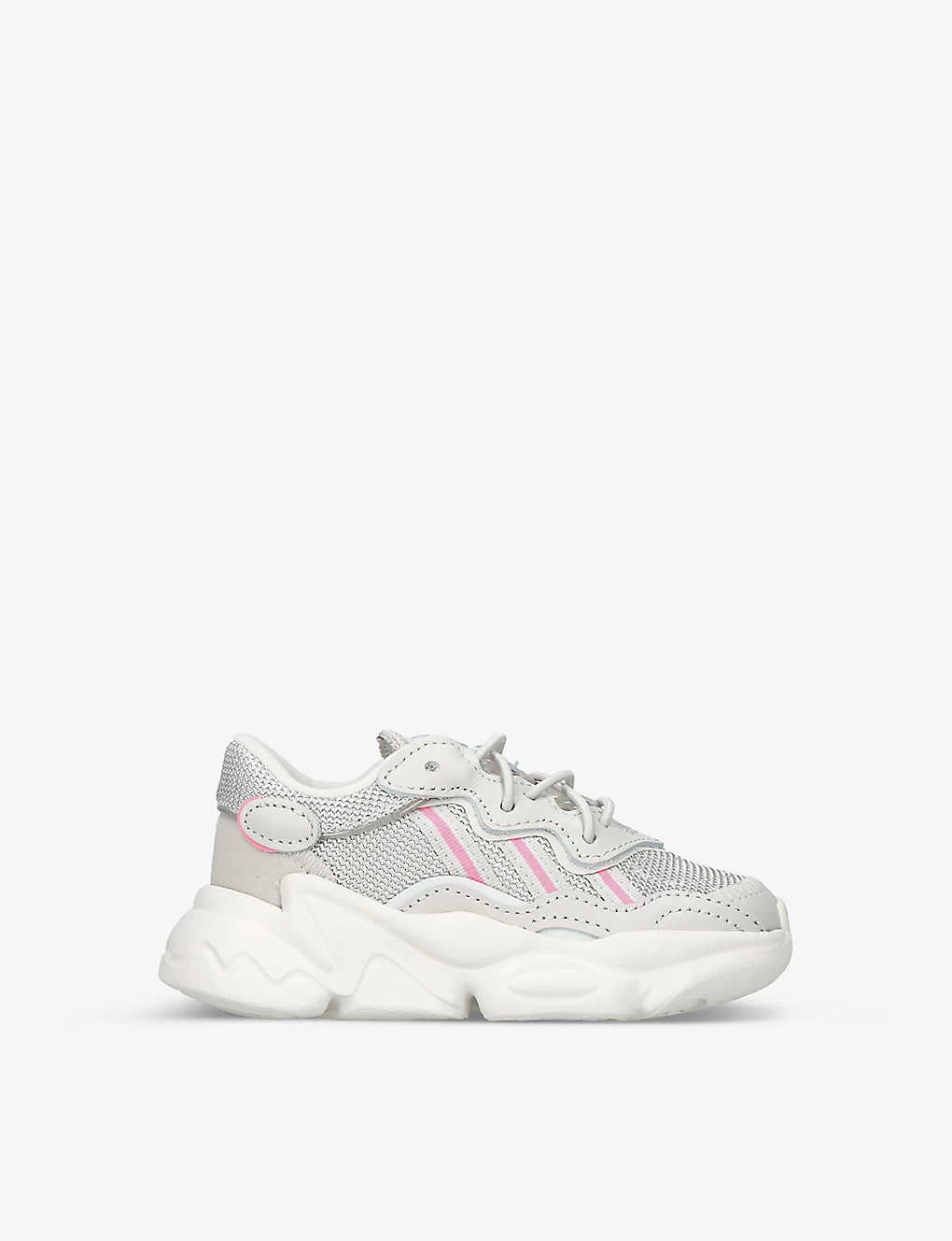 ADIDAS Ozweego Logo-print Mesh And Suede Trainers 2-5 Years 1 ADIDAS Ozweego Logo-print Mesh And Suede Trainers 2-5 Years