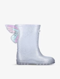Sophia Webster Butterfly-embellished PVC Wellington Boots 2-7 Years
