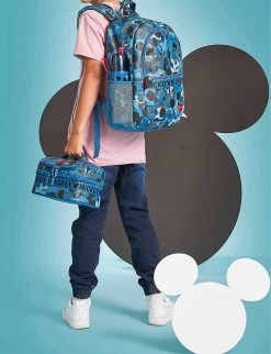 Smiggle X Disney Micky Mouse Woven Backpack -Kid Couture R03977515 CAMOUFLAGE ALT04