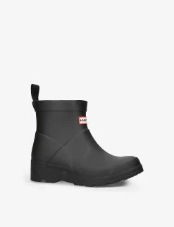 Hunter Little Kids Play Rubber Wellington Boots 3-6 Years 6 Hunter Little Kids Play Rubber Wellington Boots 3-6 Years -Kid Couture R03983219 BLACK ALT02