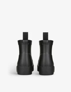 Hunter Big Kids Play Rubber Wellington Boots 7-9 Years 7 Hunter Big Kids Play Rubber Wellington Boots 7-9 Years -Kid Couture R03983222 BLACK ALT03