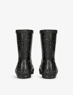 Hunter Original Kids First Classic Rubber Wellington Boots 2-6 Years 7 Hunter Original Kids First Classic Rubber Wellington Boots 2-6 Years -Kid Couture R03983229 BLACK ALT03