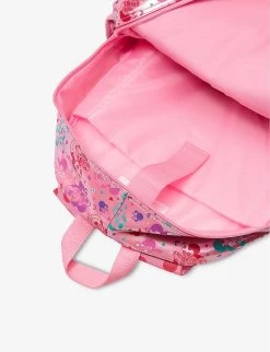 Smiggle X Disney Minnie Mouse Woven Backpack -Kid Couture R03984255 CONFETTI ALT02