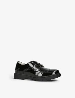 Florence Patent Leather Derby Shoes 9-10 Years 6 Florence Patent Leather Derby Shoes 9-10 Years -Kid Couture R03985210 BLACK ALT02