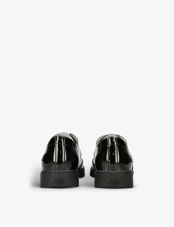 Florence Patent Leather Derby Shoes 9-10 Years 7 Florence Patent Leather Derby Shoes 9-10 Years -Kid Couture R03985210 BLACK ALT03