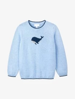 Kid Couture 4 Whale-motif Cotton Jumper 18 Months-6 Years