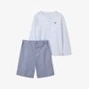 Graphic-embroidered Cotton Two-piece Set 18 Months - 6 Years