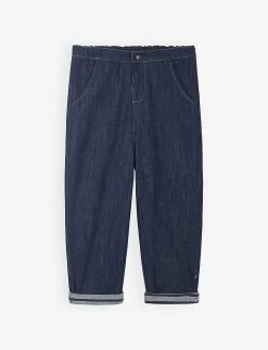 Jersey-lined Chambray Jeans 0-18 Months
